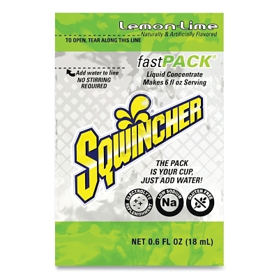 6OZ FASTPACK LEMON LIME4PKS/200CS